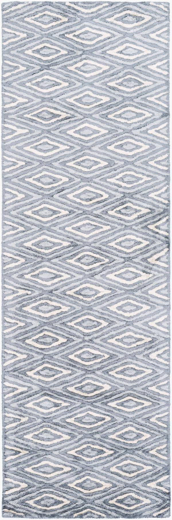Surya Quartz Qtz-5013 3' X 5' Hand Tufted Viscose Rug - Modern Low Pile Design For Elegant Home Decor Beige Viscose Qtz5015-268