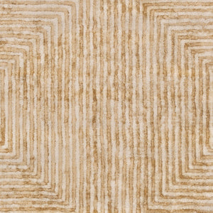Livabliss Quartz Hand Tufted Viscose Area Rug with Lustrous Sheen for Living and Dining Rooms Mustard, Light 9' x 13' QTZ5031-913