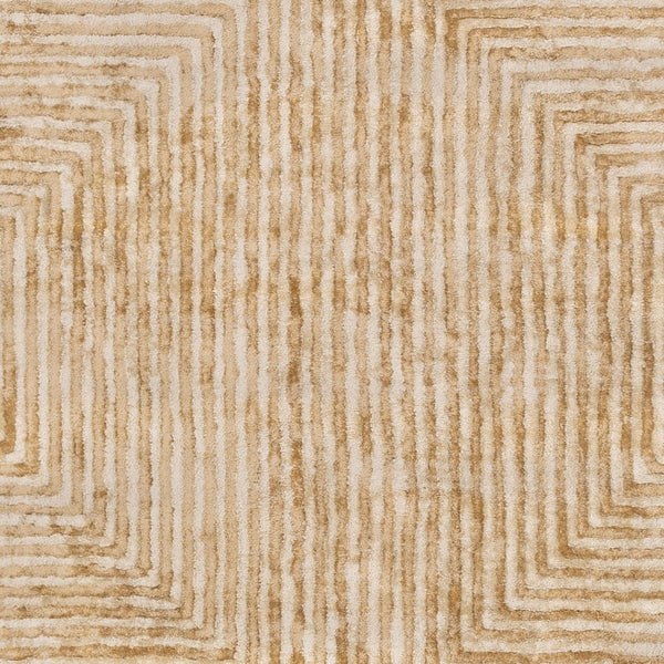 Livabliss Quartz Hand Tufted Viscose Area Rug with Lustrous Sheen for Living and Dining Rooms Mustard, Light 9' x 13' QTZ5031-913