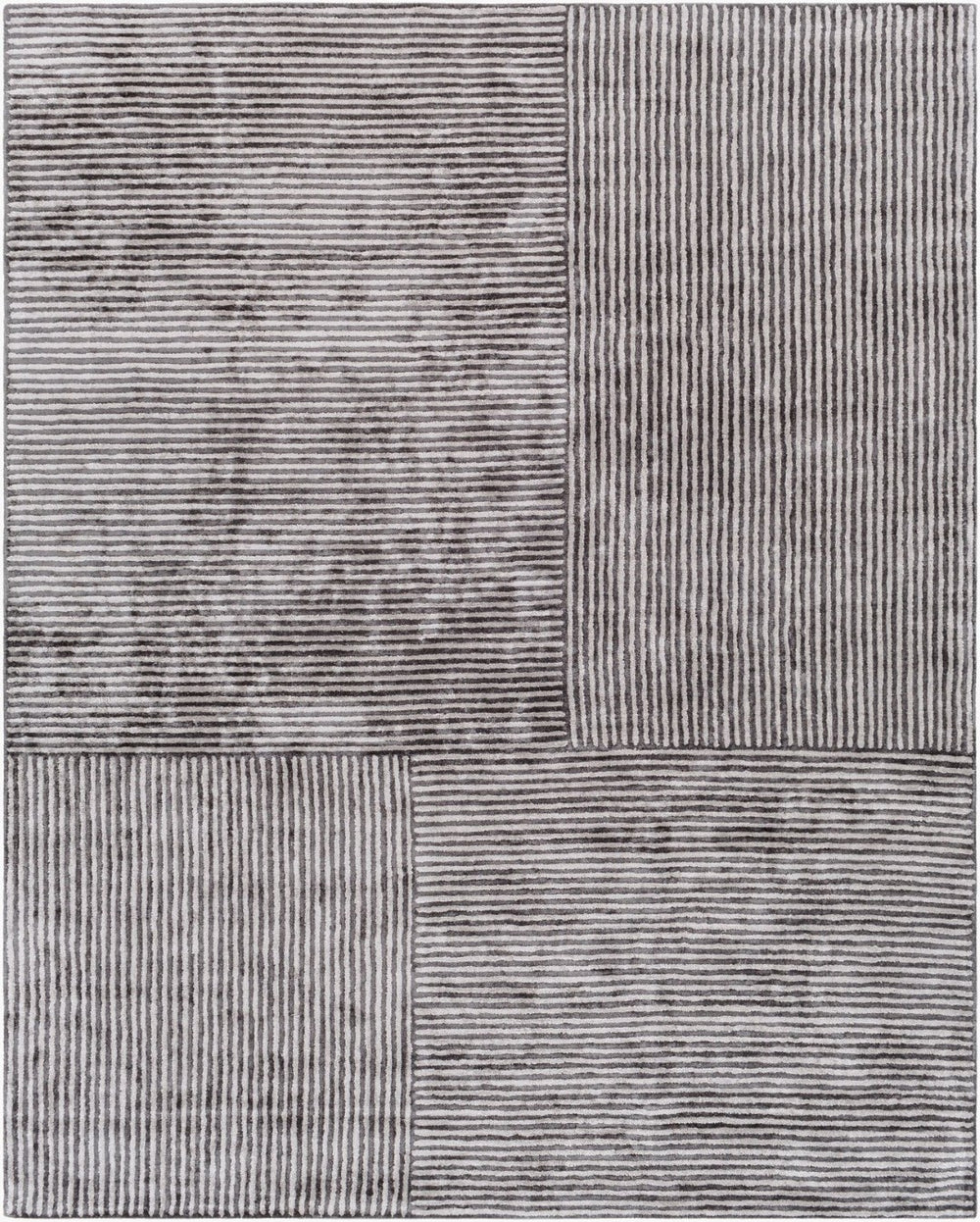 Livabliss Quartz Hand Tufted Viscose Area Rug Lustrous Sheen for Modern Living Rooms 8x10 QTZ5038-810