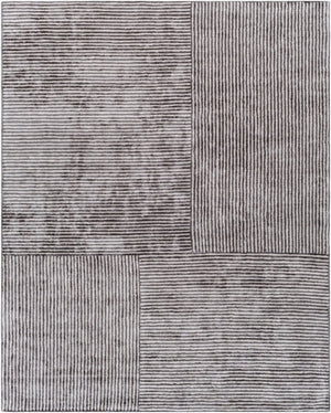 Livabliss Quartz Hand Tufted Viscose Area Rug Lustrous Sheen for Modern Living Rooms 8x10 QTZ5038-810