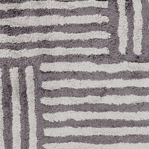 Livabliss Quartz Hand Tufted Viscose Area Rug Lustrous Sheen for Modern Living Rooms 8x10 QTZ5038-810