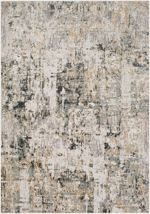 Livabliss Quatro Geometric Mid-century Modern Area Rug Polypropylene Blend for Entryways Gray, Light Sla 8'10" x 12'4" QUA2300-93123