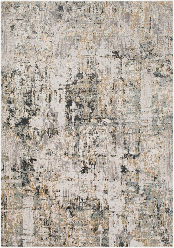Livabliss Quatro Geometric Mid-century Modern Area Rug Polypropylene Blend for Entryways Gray, Light Sla 8'10" x 12'4" QUA2300-93123
