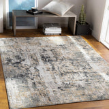 Quatro QUA-2302 5'3" x 7'3" Machine Woven Rug QUA2302-5373 Livabliss Surya