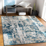 Quatro QUA-2303 5'3" x 7'3" Machine Woven Rug QUA2303-5373 Livabliss Surya