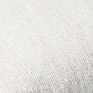 Surya Quinby Luxurious 18" Accent Pillow - Stylish Linen-cotton Blend For Modern Home Decor Elegance Ivory Viscose,Linen,Cotton Qub001-2020p