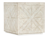 Commerce & Market Block Buster End Table Whites/Creams/Beiges CommMarket Collection 7228-80187-80 Hooker Furniture