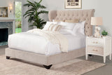 Parker House Parker Living Sleep Chloe - Meringue King Bed Meringue Natural 100% Polyester (SW) BCHL#9000-2-MER