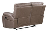 Parker House Theon - Stokes Toffee Manual Reclining Sofa And Loveseat Brown 97% Polyester,3% Pu Mthe-42-stof