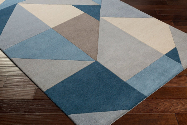 Livabliss Queens Hand-tufted Wool Accent Rug with High Low Pile for Modern Interiors QUN2309-35