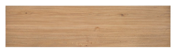 Hooker Furniture Documents Console — Narrow 64"W Pecan Entry Console With Four Drawers, Pewter Knobs, Slim Chic Storage 6018-85001-85