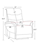 Parker Living Prospect - Bourbon Zero Gravity Power Recliner - Set of 2 Bourbon MPRO#812PHZ-P25-2-BOU Parker House