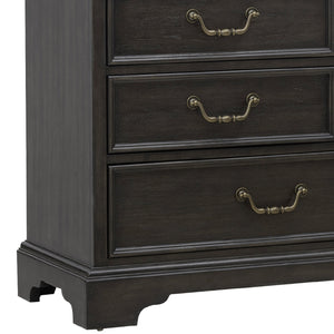 Pulaski Furniture Hickory Creek 6 Drawer Chest - Timeless Elegance In Rich Brown Velvet Finish For Classic Interiors Brown Split Heart Cathedral Hickory Veneers P386100-pulaski