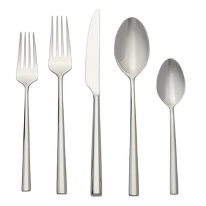 Lenox Oneida Karlek 20 Piece Everyday Flatware Set, Service for 4 Metallic, STAINLESS METAL B1044020AL21