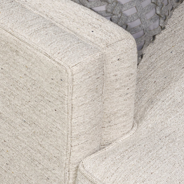 Bernhardt Bernhardt Addison Loveseat — Customizable Modern Loveseat With Welted Seams, Spring-Down Cushions, Tapered Legs - Made to Order B1485A