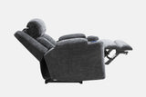 Parker House Parker Living Dalton - Lucky Charcoal Power Recliner Lucky Charcoal 100% Polyester (S) MDAL#812PH-LCH