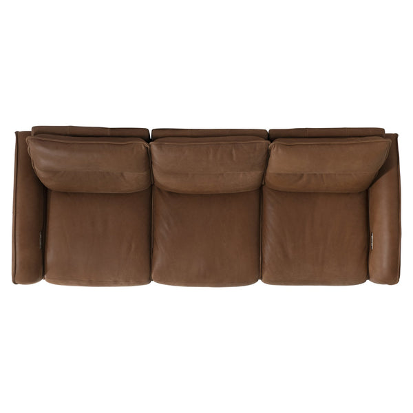 Bernhardt Bernhardt Sorrento Leather Power Motion Sofa With Usb, Plush Seating, Tufted Modern Design 387RLO