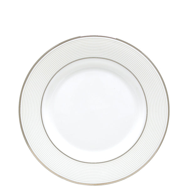 Lenox Opal Innocence Stripe Salad Plate White, WHITE BONE CHINA 806499