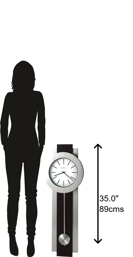 Hekman Furniture 625279 Bergen Wall Clock - Elegant Merlot Cherry Finish With Quiet Quartz Movement For Home Decor  Bergen Wall Clock 625279