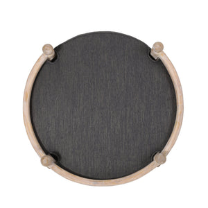 English Elm Pet Bed Nailhead Trim Plush Polyester Upholstered Contemporary Furniture Grade 72914.00CHAR