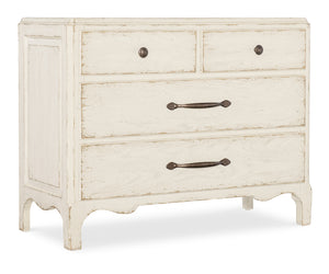 Americana Bachelor Chest Whites/Creams/Beiges Americana Collection 7050-90217-02 Hooker Furniture