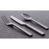 Lenox Oneida Chef's Table Hammered 18/0 45- Piece. Flatware Set, Service for 8 Metallic, STAINLESS METAL B327045AL20