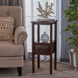 Christopher Knight Home® Acacia Accent Table - Walnut Finish, Stylish Design, Ready-to-Use