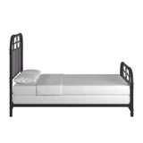 Homelegance By Top-Line Ellington Black Metal Bed Black Metal