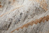 Feizy Rugs Beckett PET Hand Woven Farmhouse Rug Ivory/Gray/Tan 5' x 8'