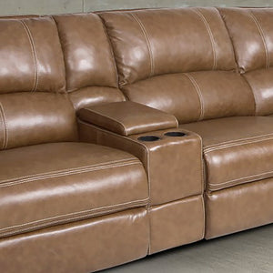 Parker House Parker Living Swift Recliner - Luxurious Power Armless Design With Deep Seats For Ultimate Comfort Brown Top Grain Leather With Match (X) Mswi#860-bou