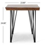 Christopher Knight Home® - Noble House - Remington Natural Finish Firwood Faux Live Edge End Table