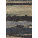 Wild Weave Canyon Steel Machine Woven Polypropylene Contemporary Made In USA Area Rug