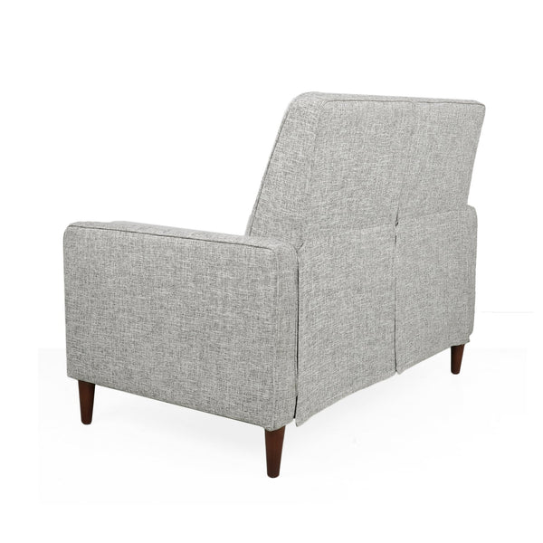English Elm Christopher Knight Home® - DOUBLE Recliner Fabric Sofa with Plush Cushions and Space-Saving Design for Living Rooms, 49"L LIGHT GREY 72478.00FLGRYTW