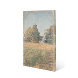 Distressed Watercolor Homestead Print On Canvas EWA00894 Park Hill