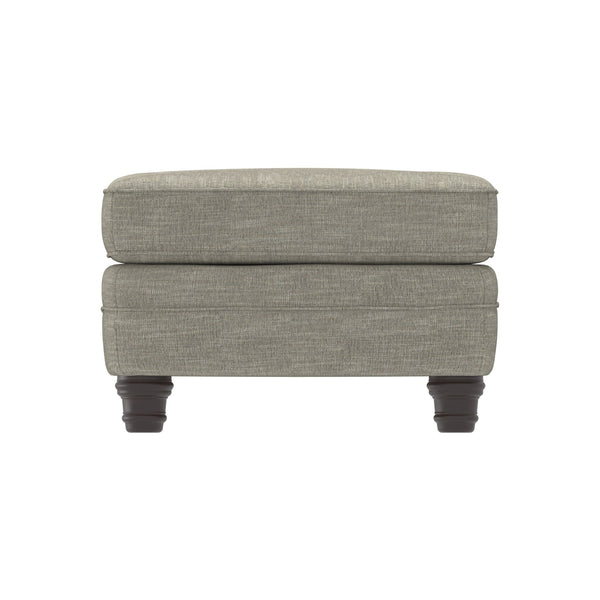 Bernhardt Bernhardt Tarleton Ottoman - 52"W Rectangular Upholstered Bench With Turned Legs, Versatile Seating/Table Finish Options - Made to Order B4261G