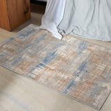 Nourison Calvin KleinCK950 Rush CK951 Machine Made Power-loomed No Border Indoor Only Modern  Rug Blue Beige, Blue Beige High Pile, 100% Polypropylene,Low Pile, 100% Polyester 99446756572