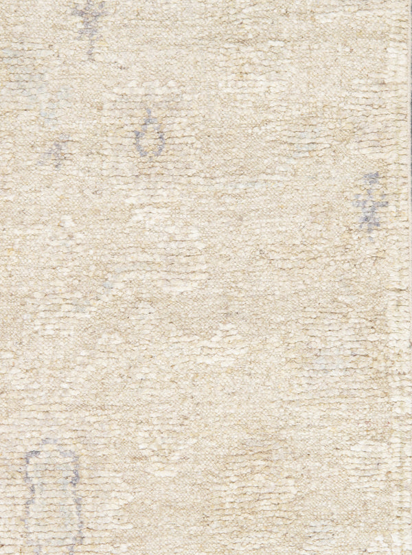 Pasargad Pasargad Home Oushak Hand-Knotted Wool Runner Rug With Geometric Motifs For Hallways PH-OS RNR 3X14