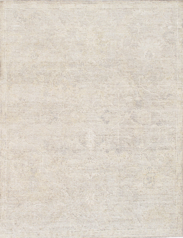 Pasargad Pasargad Home Oushak Hand-Knotted Wool Rug Floral Transitional Living Room Accent PLI-09 9X12