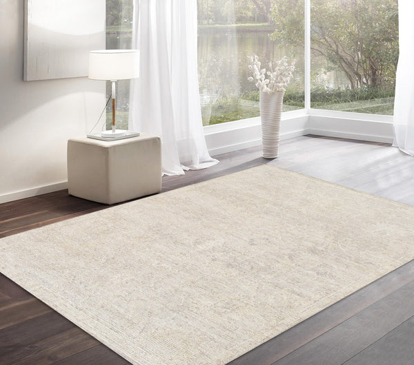 Pasargad Pasargad Home Oushak Hand-Knotted Wool Rug Floral Transitional Living Room Accent PLI-09 9X12