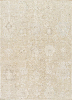 Pasargad Pasargad Home Oushak Hand-Knotted Wool Rug Floral Traditional Style For Living Room 9'10'' X 13'10'' PLO-07 10X14