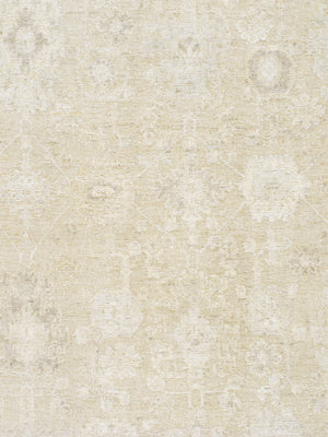 Pasargad Pasargad Home Oushak Hand-Knotted Wool Rug Floral Traditional Style For Living Room 9'10'' X 13'10'' PLO-07 10X14