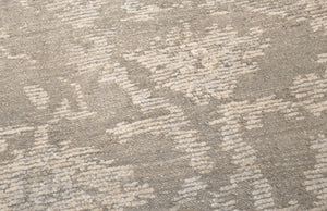 Pasargad Pasargad Home Oushak Wool Hand-Knotted Rug With Floral Motifs For Living Spaces PLO-09 9x10