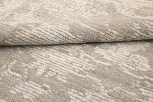 Pasargad Pasargad Home Oushak Wool Hand-Knotted Rug With Floral Motifs For Living Spaces PLO-09 9x10
