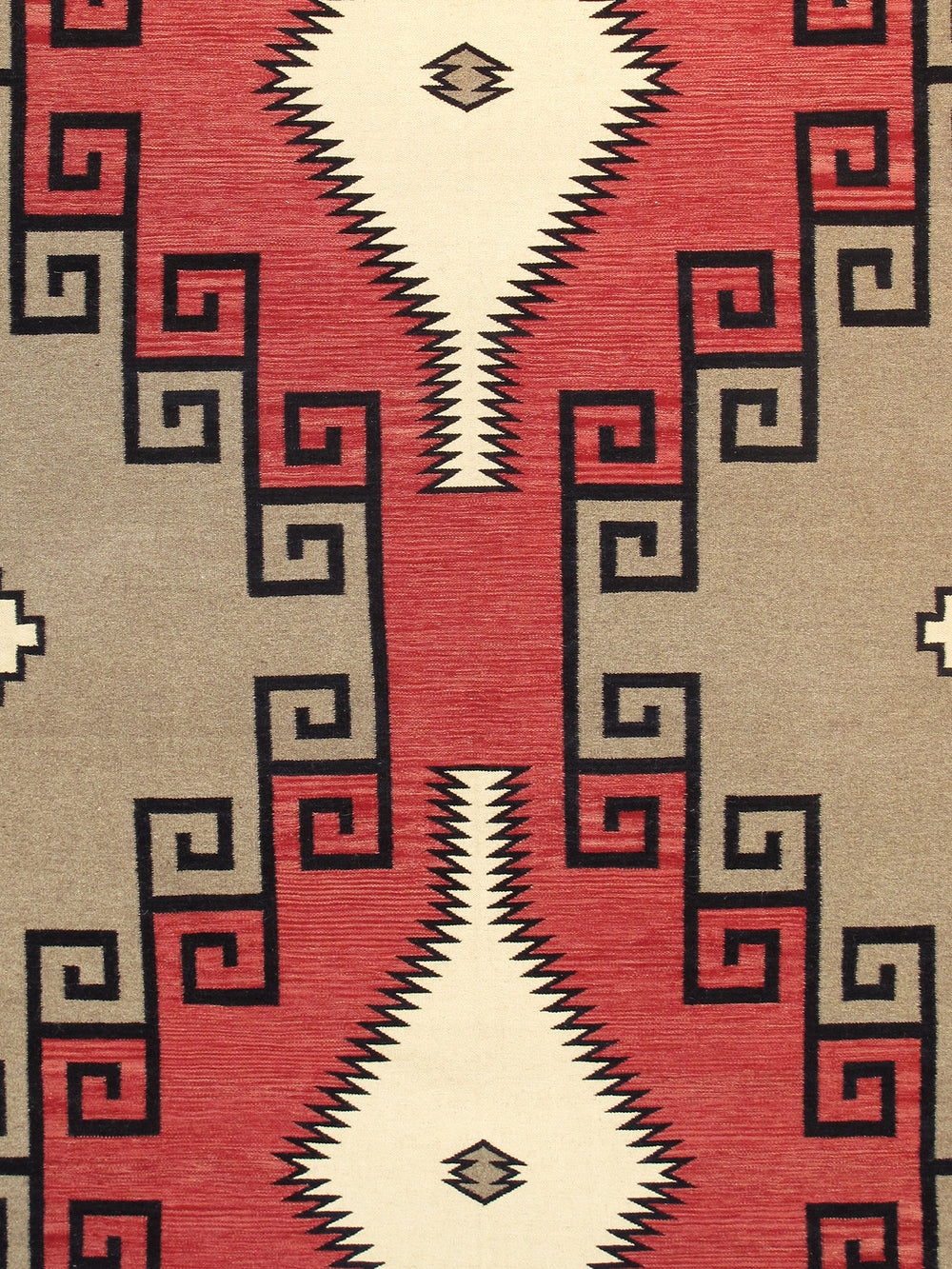 Pasargad Pasargad Home Tuscany Reversible Flatweave Wool Rug With Geometric Tribal Motifs PNT-237 10x14