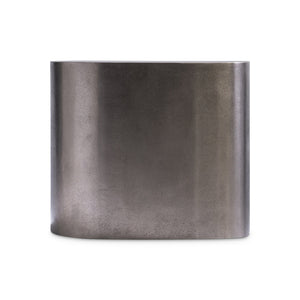 Bernhardt Bernhardt Clawson Graphite Pentagonal Side Table — Cast Aluminum Sculptural Accent With Adjustable Glides 338124
