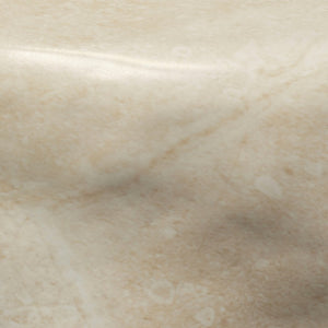 Jamie Young Co. Cedar Faux Travertine Side Table In Marbled Cream Finish — Durable Gfrc Accent Table For Indoors Outdoors 20"H x 18"W x 18"D 20CEDA-STCR