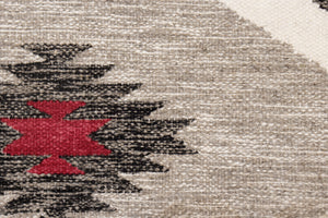 Pasargad Pasargad Home Tuscany Reversible Flatweave Wool Rug Tribal Geometric Living Room Accent PNT-400 9x12