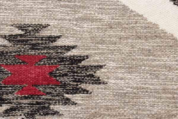 Pasargad Pasargad Home Tuscany Reversible Flatweave Wool Rug Tribal Geometric Living Room Accent PNT-400 9x12
