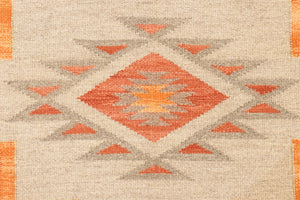 Pasargad Pasargad Home Tuscany Reversible Flatweave Wool Rug Tribal Geometric For Any Room PNT-407 4x6